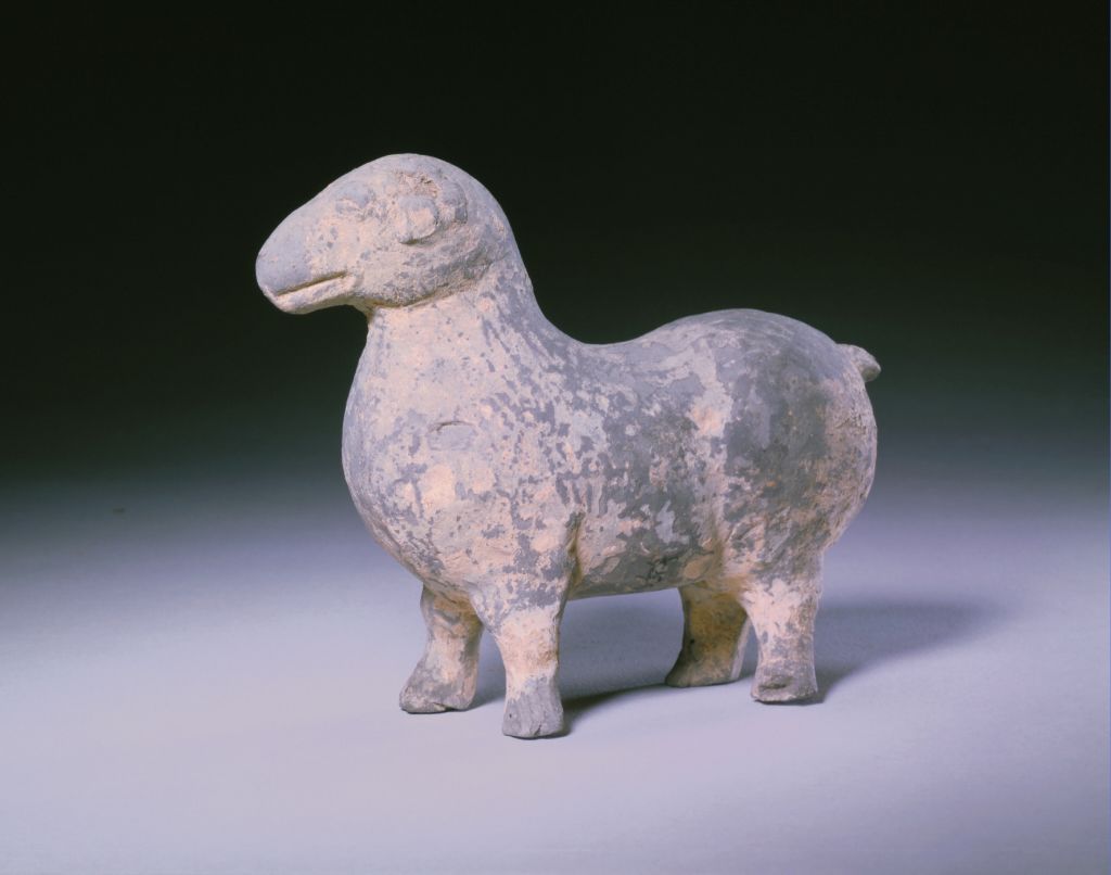 图片[1]-Pottery sheep-China Archive